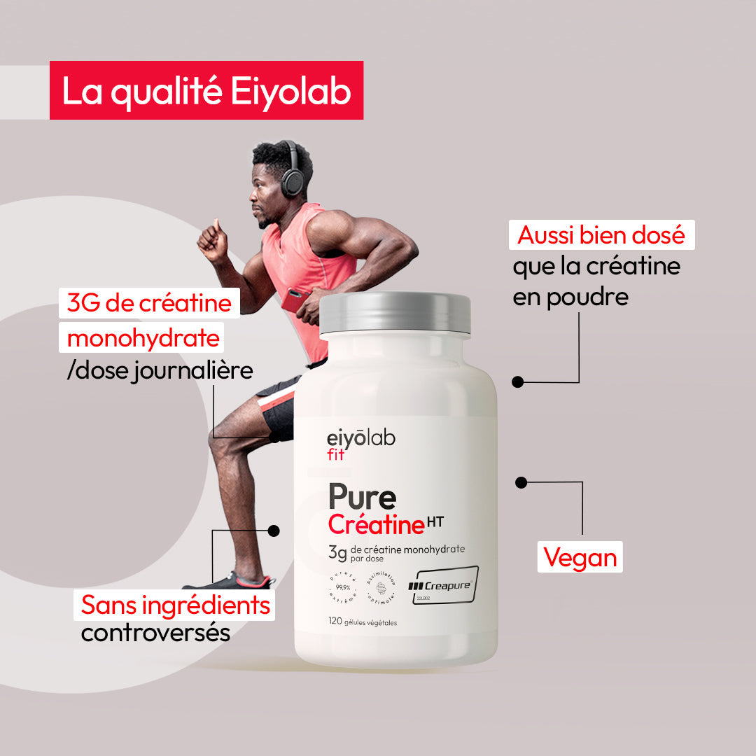 Pure Créatine HT gélules - Creapure®