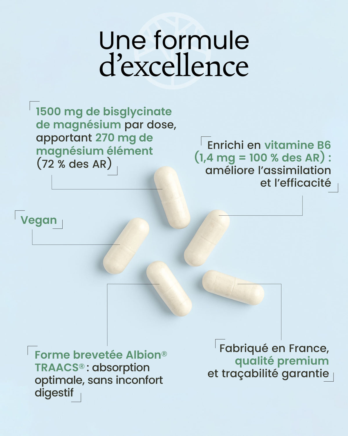 Magnésium bisglycinate 1500mg
