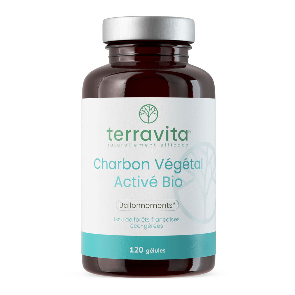 Charbon végétal activé bio