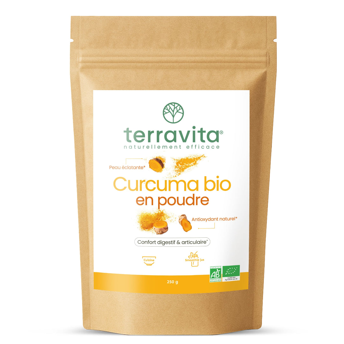 Curcuma Bio en poudre