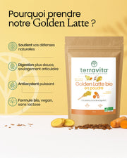 Golden latte Bio (lait d'or)