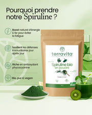Spiruline Bio en poudre